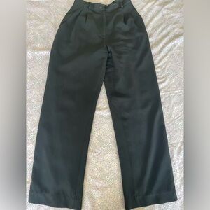 Ann Taylor Petites Black Lined Dress Pants 4P